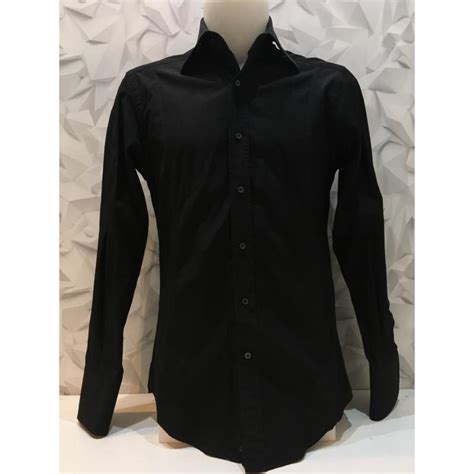 gucci camicia nera con spalline uomo|Gucci.